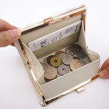 Camellia Gamasatsu Square Billfold with Clasp - Big Bag NY