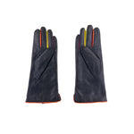 MYWALIT Leather Gloves with Multicolor Detail - Big Bag NY