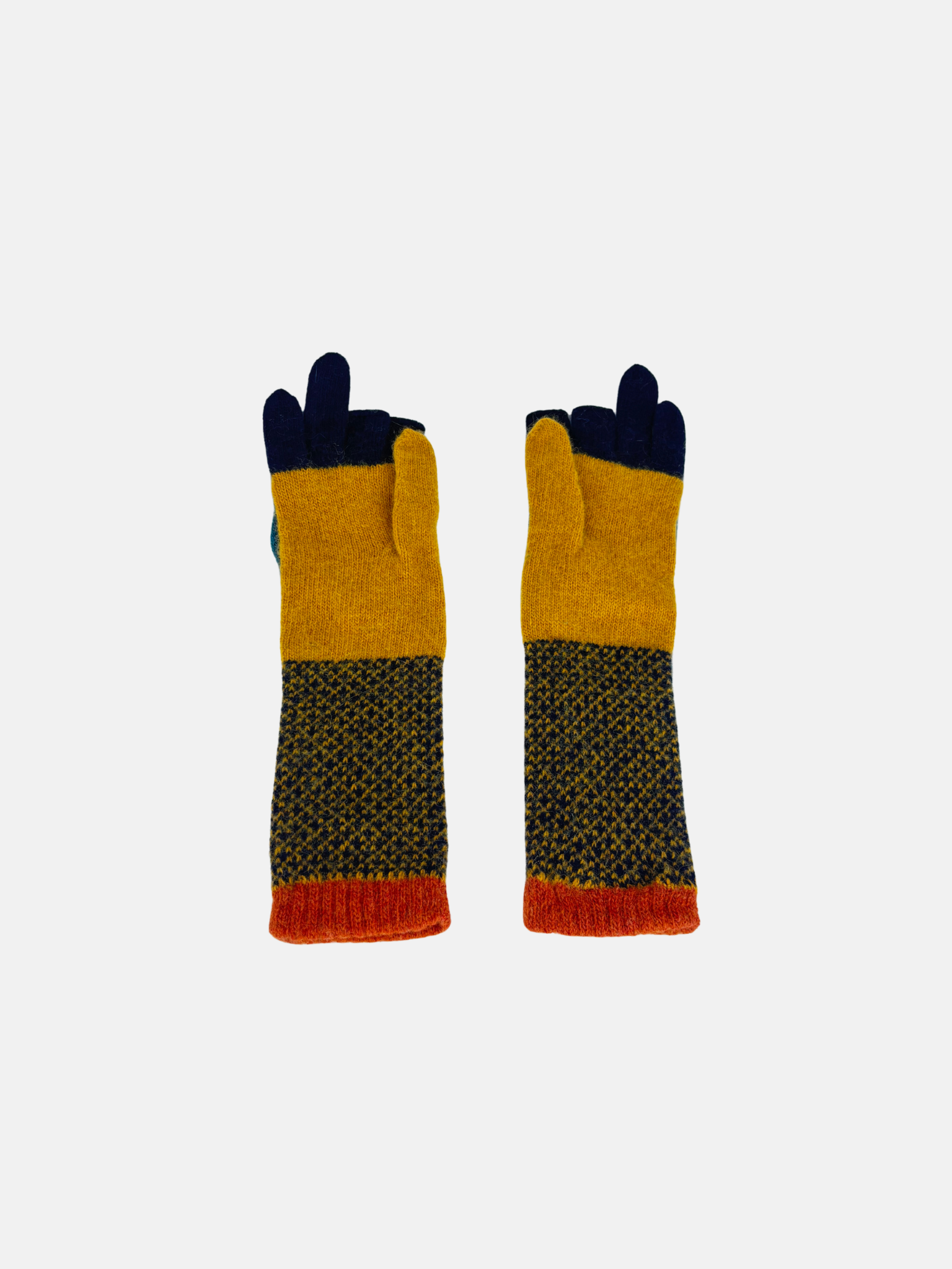 Santacana Cashmere Recycled Wool and Cashmere Long Gloves - Big Bag