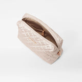 MZ Wallace Mica Cosmetic Case in Pale Rose Gold - Big Bag NY