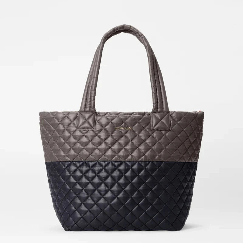 MZ Wallace Medium Metro Tote Deluxe in Black Magnet - Big Bag NY