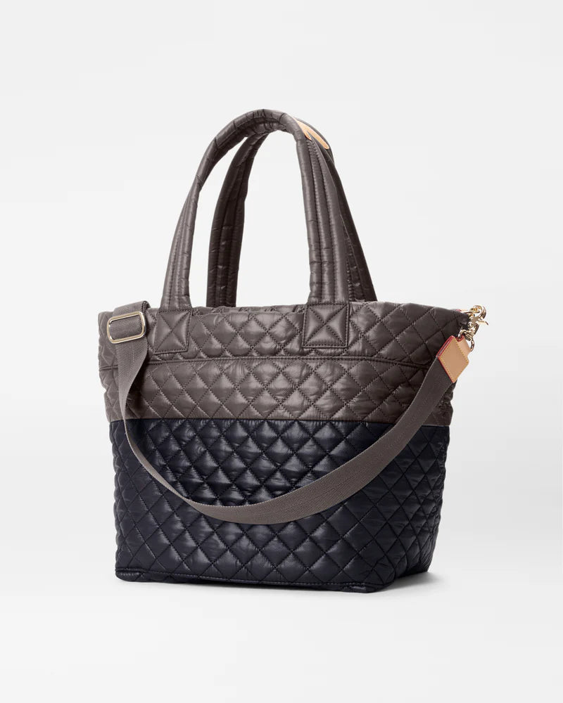 MZ Wallace Medium Metro Tote Deluxe in Black Magnet - Big Bag NY