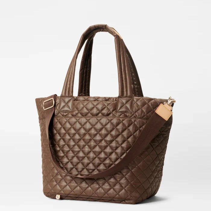 MZ Wallace Medium Metro Tote Deluxe Walnut - Big Bag NY
