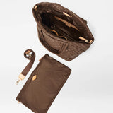 MZ Wallace Medium Metro Tote Deluxe Walnut - Big Bag NY