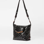 MZ Wallace Small Sutton Deluxe in Black Lacquer - Big Bag NY