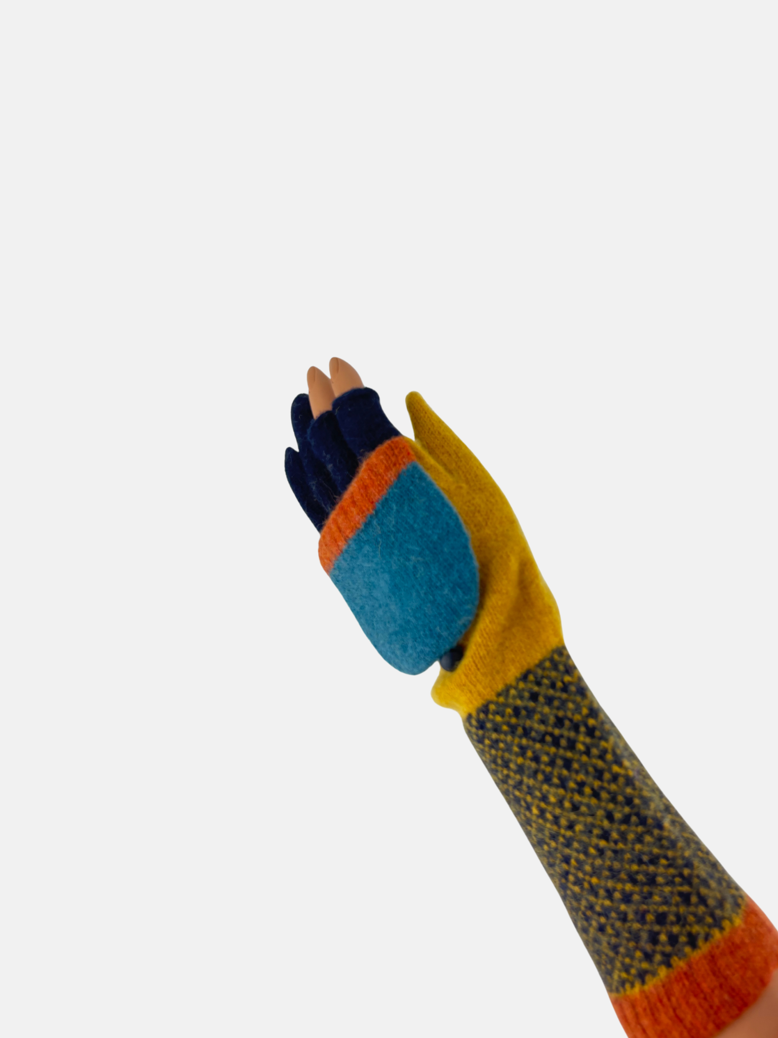 Santacana Cashmere Recycled Wool and Cashmere Long Gloves - Big Bag NY