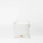 MZ Wallace Metro Flat Crossbody Pearl Metallic - Big Bag NY