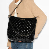 Crosby Hobo Black Lacquer - Big Bag NY