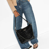Crosby Hobo Black Lacquer - Big Bag NY