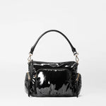 MZ Wallace Chelsea Crossbody Bag in Black Lacquer - Big Bag NY