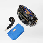 MZ Wallace Chelsea Crossbody Bag in Black Lacquer - Big Bag NY