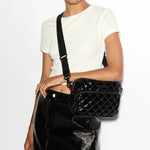 MZ Wallace Small Metro Camera Bag in  Black Lacquer - Big Bag NY