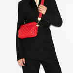 MZ Wallace Small Metro Camera Bag in Bright Cherry - Big Bag NY