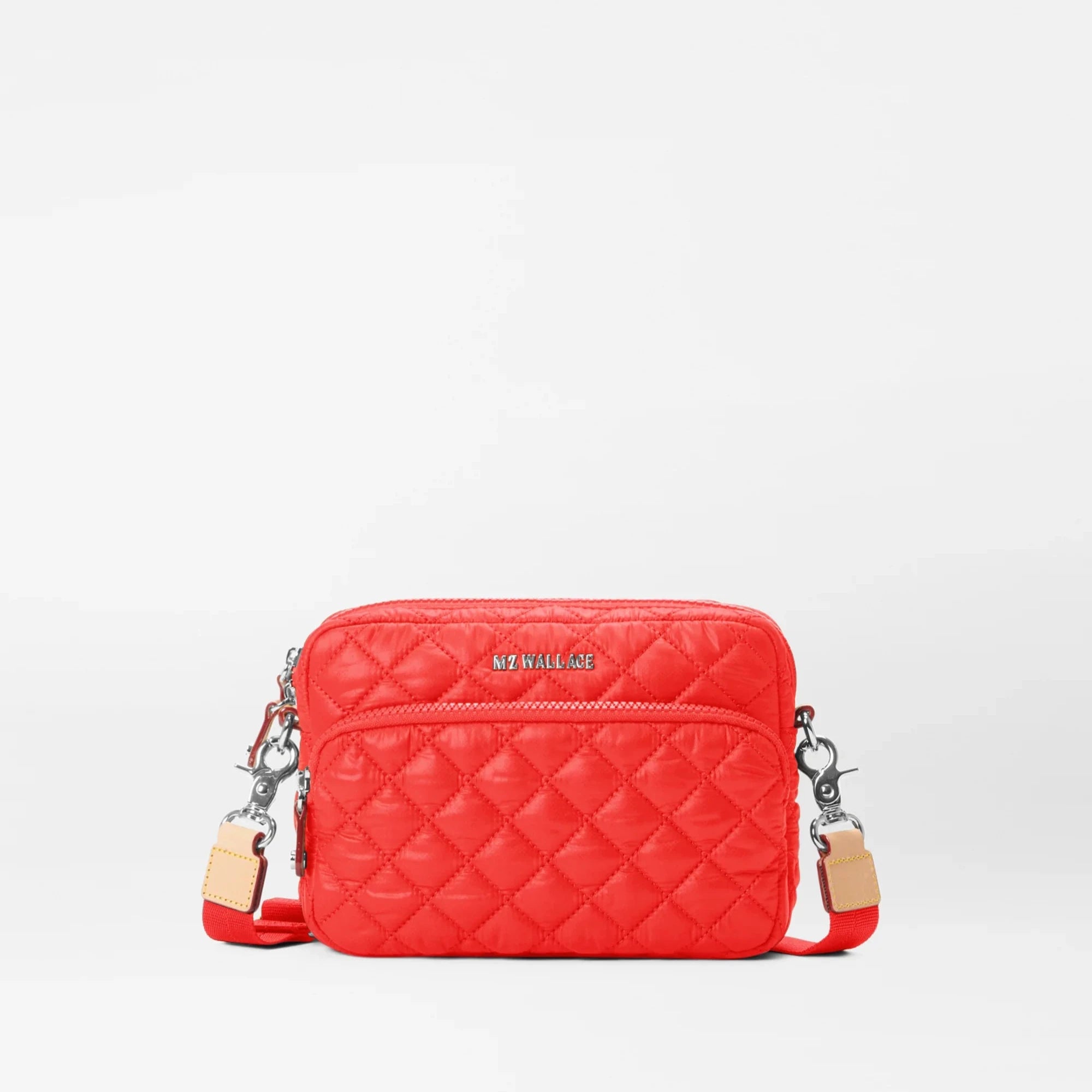 MZ Wallace Small Metro Camera Bag in Bright Cherry - Big Bag NY