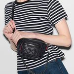 MZ Wallace Micro Crosby Crossbody Sling in Black - Big Bag NY