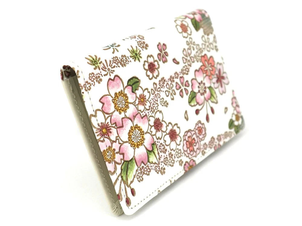 Bunkoya Oozeki Dancing Cherry Blossoms Business Card Case - Big Bag NY