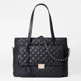 MZ Wallace Black Crosby Lock Tote - Big Bag NY