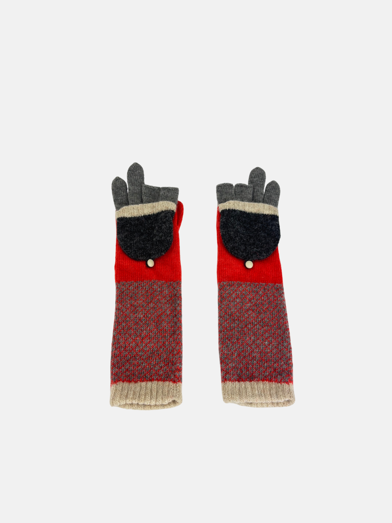 Santacana Cashmere Recycled Wool and Cashmere Long Gloves - Big Bag