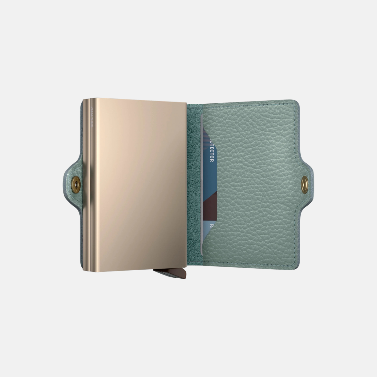 Twinwallet Pebble Sea Green Big Bag NY