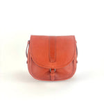 Medium Tuscan Leather Saddle Bag Cognac - Big Bag NY