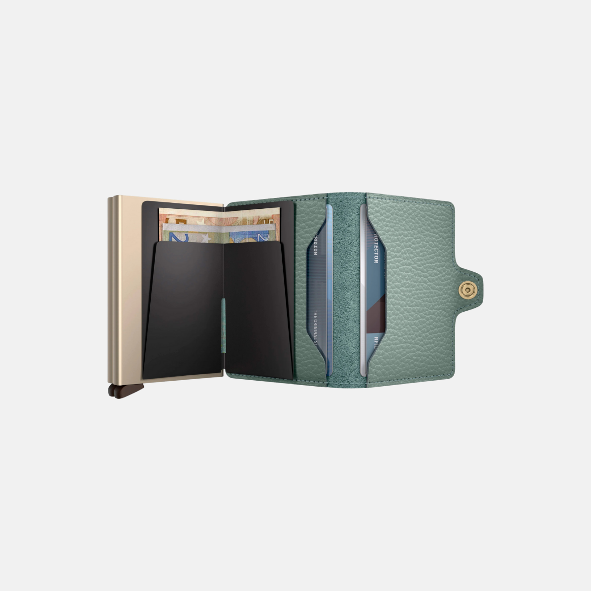 Twinwallet Pebble Sea Green Big Bag NY