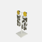 Heather Guidero Deco Tangle Earrings Luxe Edition in Pyrite - Big Bag NY