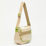 Jack Gomme GABY Linen Satchel Messenger Bag - Big Bag NY