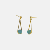 Mini Ipanema Drop Earrings Teal