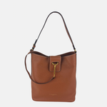 Gianni Chiarini Marisol Lock Tote Caramel - Big Bag NY