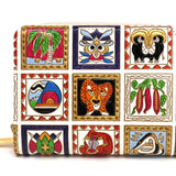Africa Zippered Bi-Fold Wallet - Big Bag NY