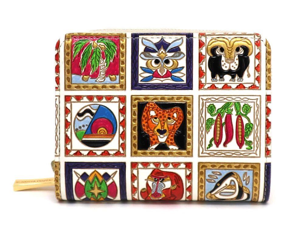 Africa Zippered Bi-Fold Wallet - Big Bag NY