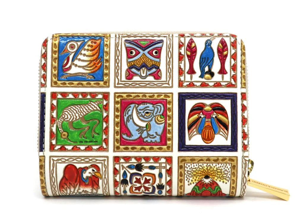 Africa Zippered Bi-Fold Wallet - Big Bag NY