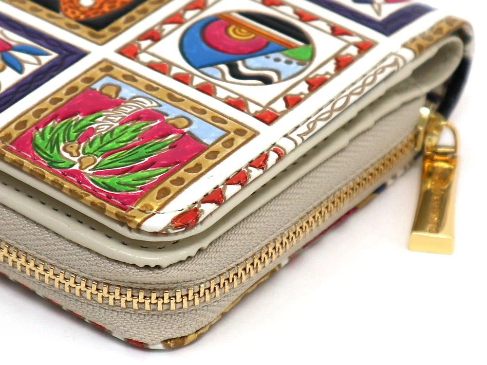 Africa Zippered Bi-Fold Wallet - Big Bag NY