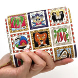 Africa Zippered Bi-Fold Wallet - Big Bag NY