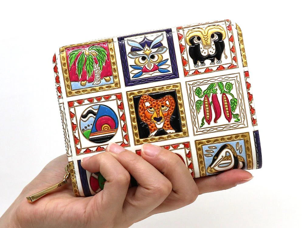 Africa Zippered Bi-Fold Wallet - Big Bag NY