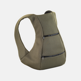InZu Pod Pack Backpack in Mesh Dots Soft Olive - Big Bag NY