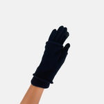 Santacana Short Wool and Cashmere Glove with Removable Fingerless Cover- Big Bag NY