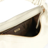 Visona Braided Leather Hobo Tassel Medium Round Hobo