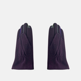 Black L'Apero BOURGET Texting Gloves Purple - Big Bag NY