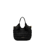 Gianni Chiarini Mini Tweed Dua Top Handle Bag black - Big Bag NY