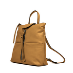 Gianni Chiarini Giada Leather Backpack Caramel - Big Bag NY