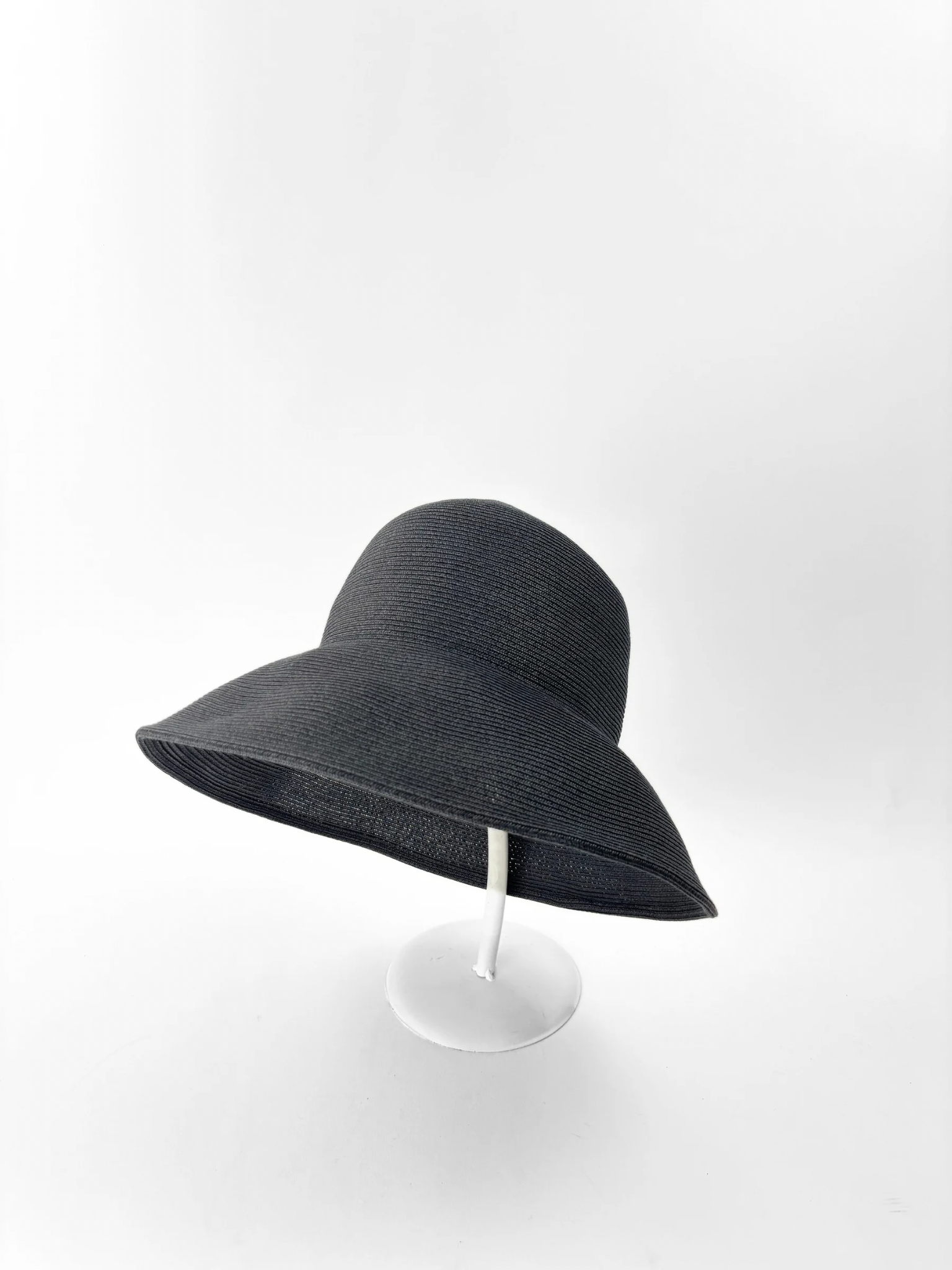 PCNQ SERGE Straw Effect Wide Brim Foldable Floppy Hat - Big Bag NY