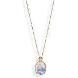Ginza Biggee Necklace in Moonstone - Big Bag NY