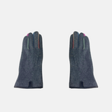 L'Apero BOURGET Texting Gloves Charcoal - Big Bag NY