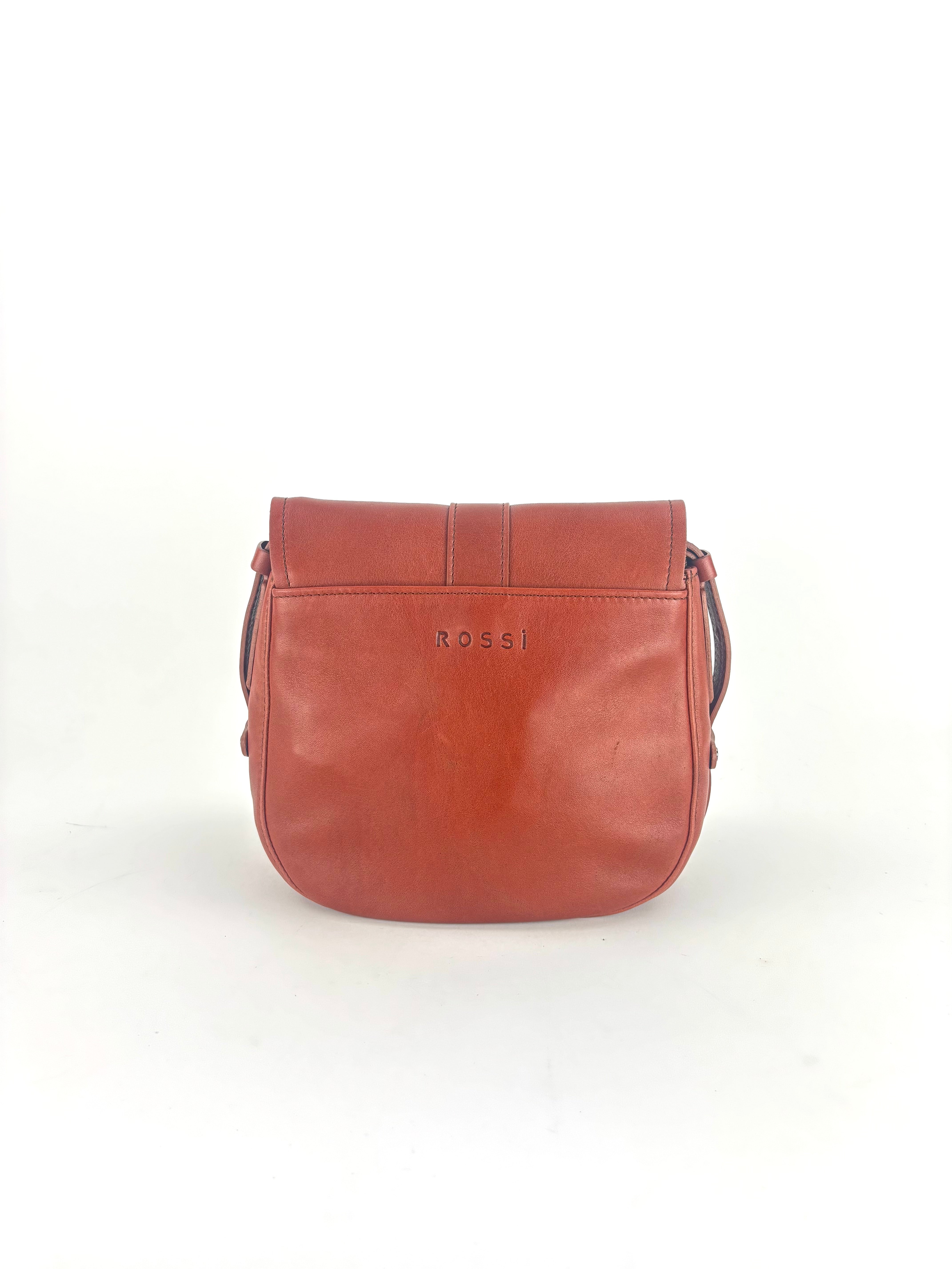 Medium Tuscan Leather Saddle Bag Cognac - Big Bag NY