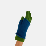 Santacana Short Wool and Cashmere Glove with Removable Fingerless Cover- Big Bag NY