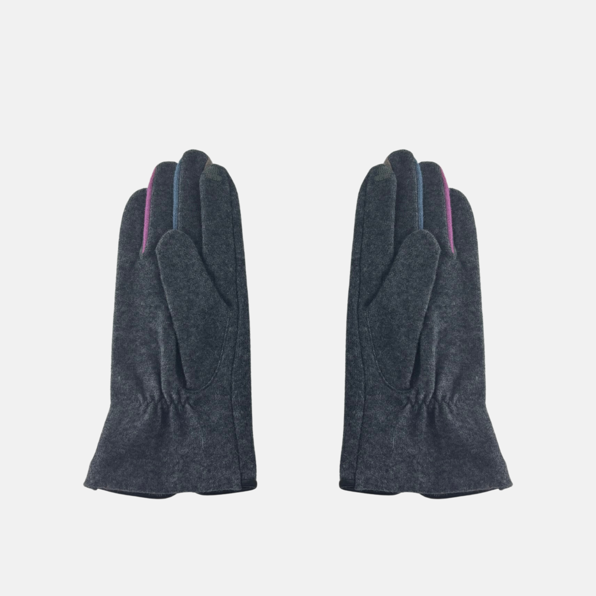L'Apero BOURGET Texting Gloves Charcoal - Big Bag NY