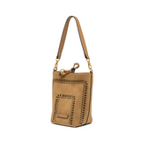 Gianni Chiarini Vanessa Suede Mini Bag Brown - Big Bag NY