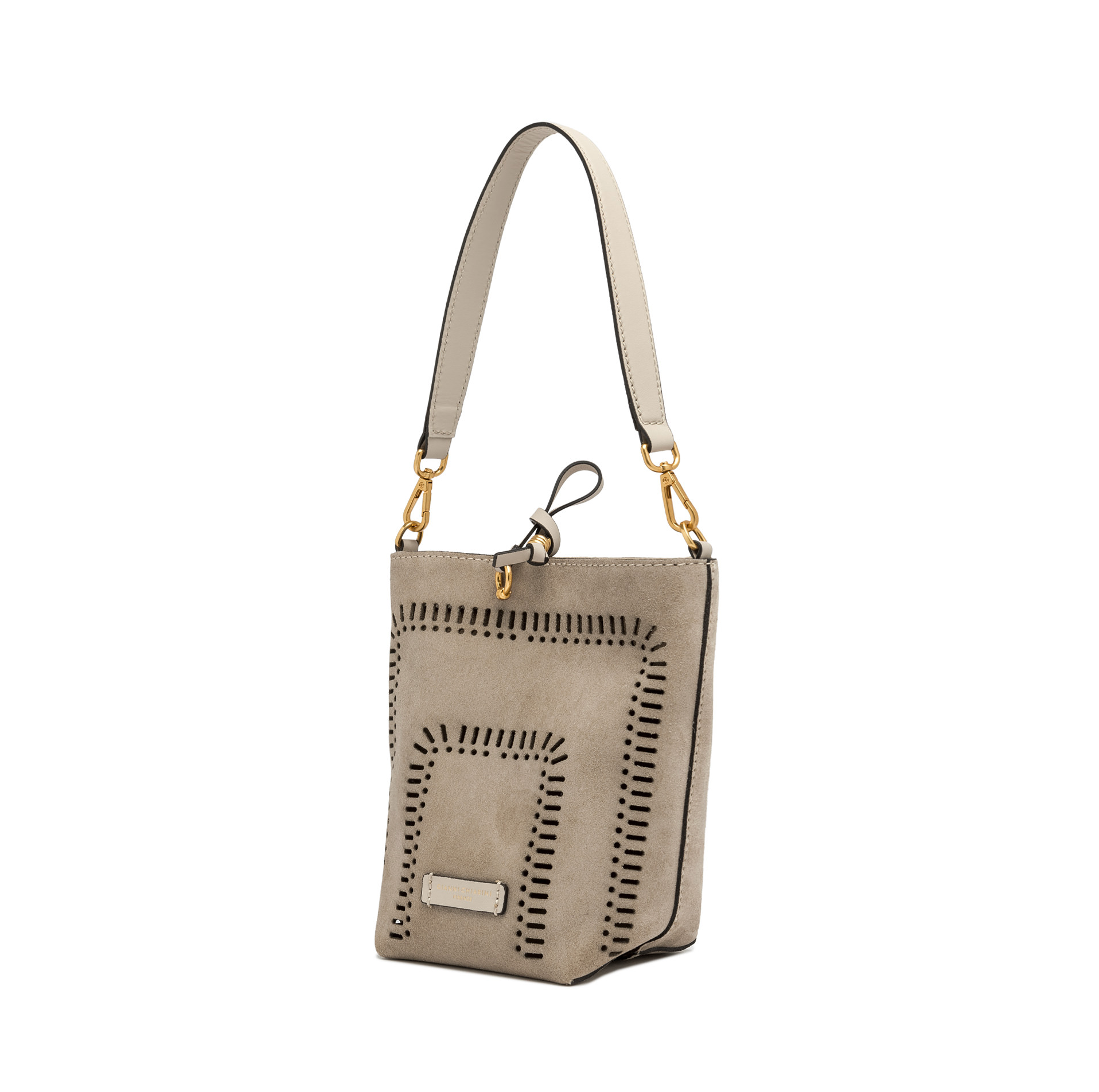Gianni Chiarini Vanessa Suede Mini Bag Sand - Big Bag NY