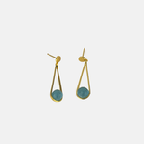 Mini Ipanema Drop Earrings Teal